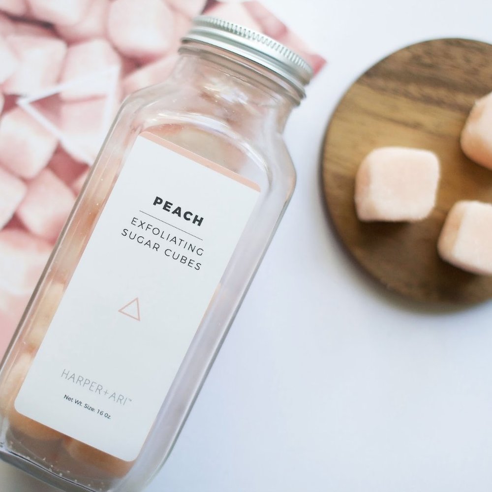 Exfoliating Sugar Cubes